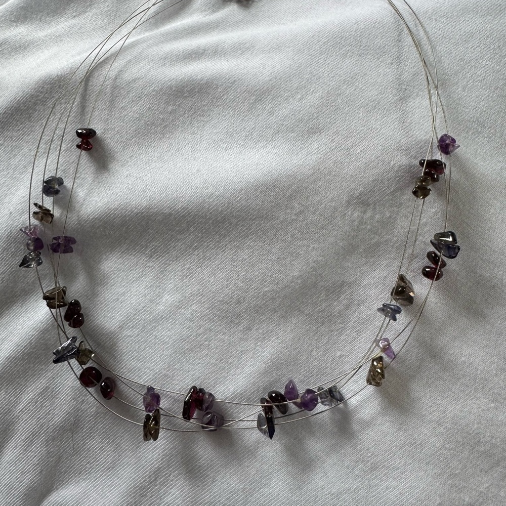 Elegant Amethyst Gemstone Necklace